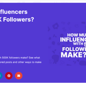 How Much Do Influencers Make With 500K Followers?